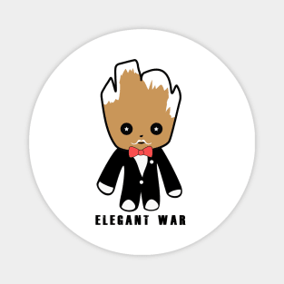 Baby GROOT elegant war T-shirt Magnet